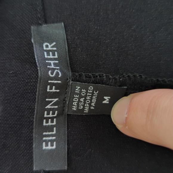 Eileen Fisher Women's Black Button Up Heavy Cardigan/Jacket - Picture 3 of 11